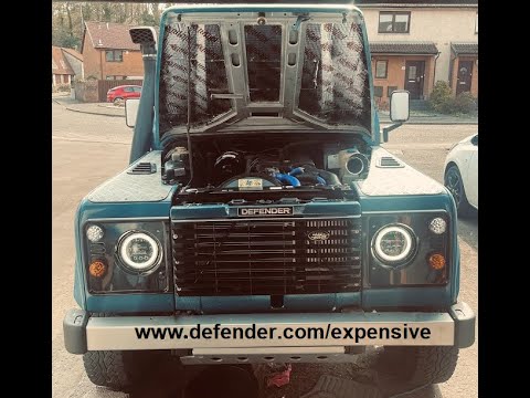 Restoring 27 Year Old Defender Part 10 - Heater, Radiator, Intercooler, Service