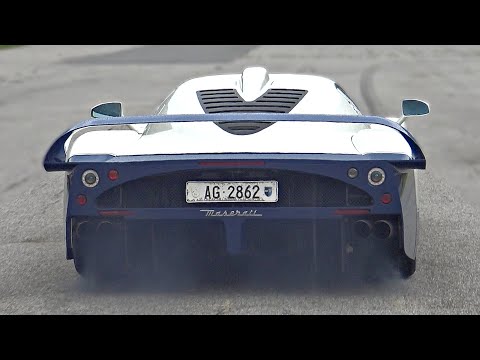 Thumbnail for BEST of Maserati MC12 Exhaust Sounds | M144A N/A V12 Engine | Start Up, Launch Control & More! by Maserati MC12