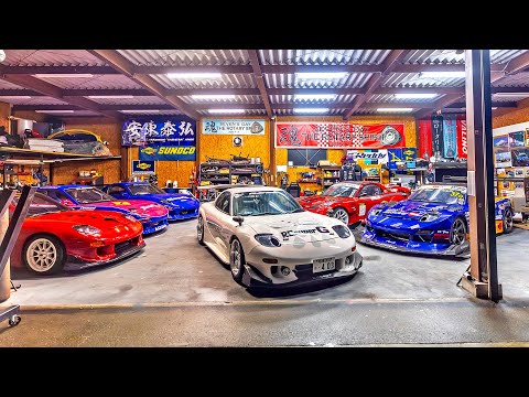 Inside the Hidden Rotary Garage of a Real Mid Night Club Member!