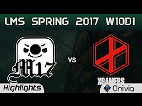 M17 vs XG Highlights Game 2 LMS 精華 春季職業聯賽 2017 W10D1 Machi Esports vs xGamers