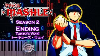 Mashle Season 2 Ending Tokyo's Way Piano Cover