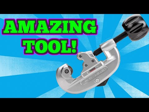 This RIDGID Tubing And Conduit Cutter Is Pretty Amazing!