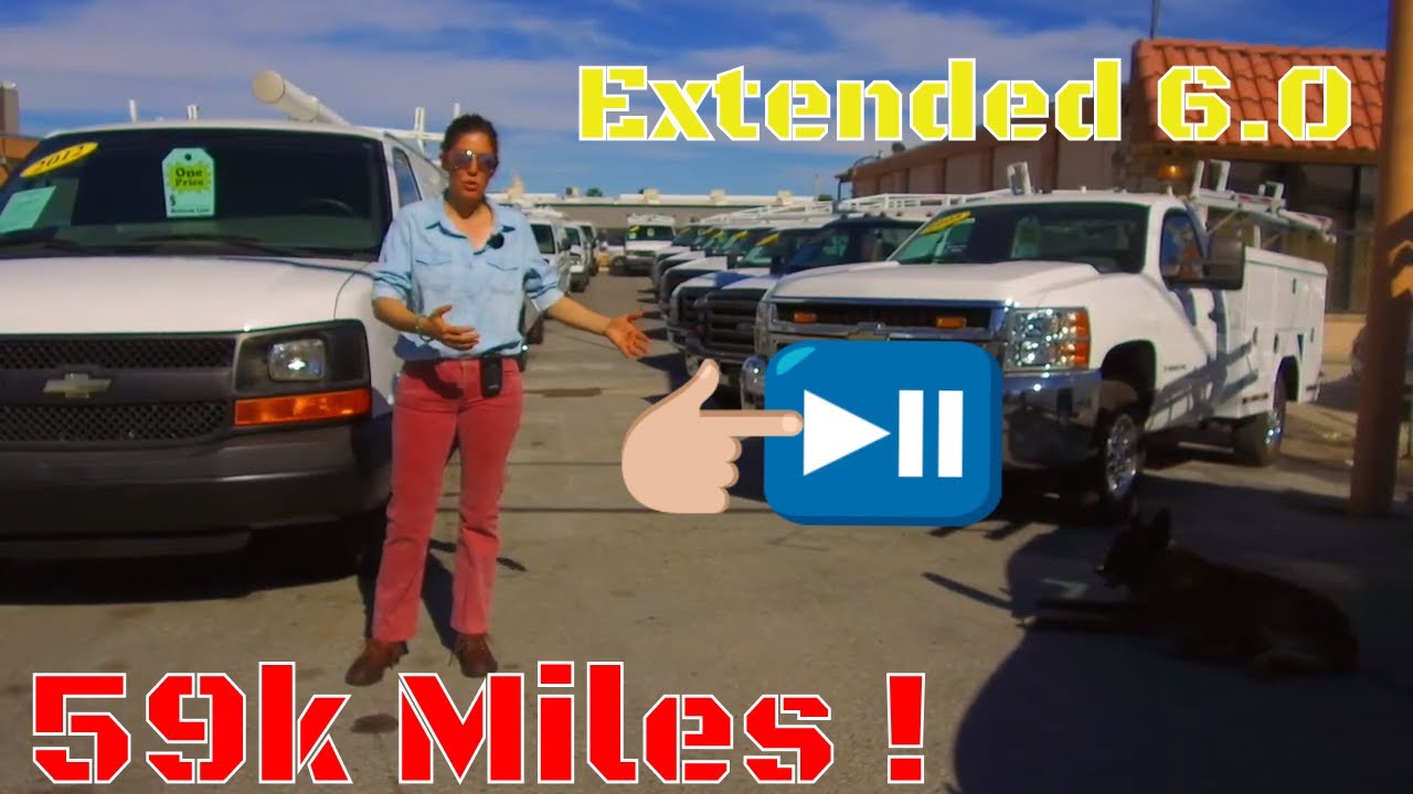 2012 Chevy Express Extended Cargo Van 3500, 6.0L, One ...