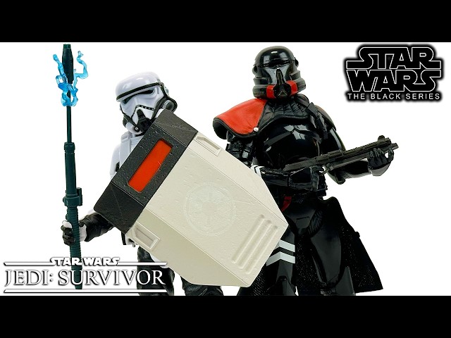 Vídeo relacionado con Star Wars The Black Series Gaming Greats Purge Trooper & Patrol Trooper, Star Wars Jedi: Survivor Premium Collectible - Juego de 2 figuras de acción de 15,2 cm