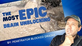 Blocked Drain 313 - Pipe Gush and Tree Roots Explosion Spectacle: The Most Epic Drain Unblocking!