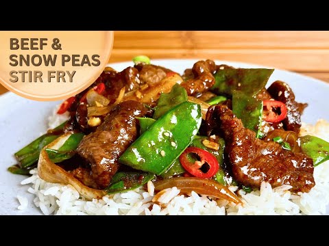Sugar Snap Peas And Beef Stir Fry | Easy And Healthy Recipe