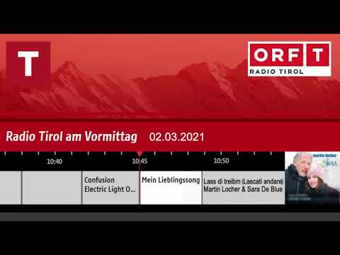 02.03.2021 ORF Radio Tirol - Martin Locher & Sara de Blue - Lass di treibm-Lasciati andare