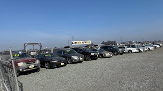 Project Cars for Sale at Picknpull Stockton California