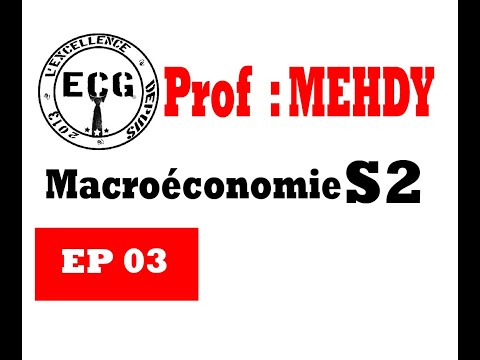 PROF MEHDY : Macroéconomie S2 "l'équilibre des marchés "#EP03 Darija