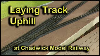 Track Laying on the Station Approach at Chadwick Model Railway | 125.