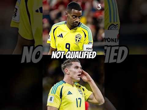 Sweden will not qualify for the World Cup 2026 because of Isak and Gyökeres😡