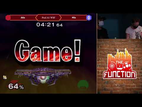 The Function: Aklo (Fox) vs Milo (Peach) - Pool A1 WSF SSBM