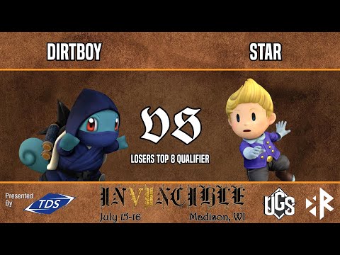 Invincible VII - Losers Top 8 Qualifier - Dirtboy(Squirtle) Vs. Star(Lucas)