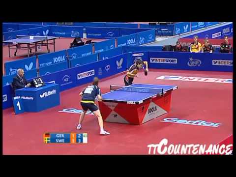 European Championships  Timo Boll Jorgen Persson