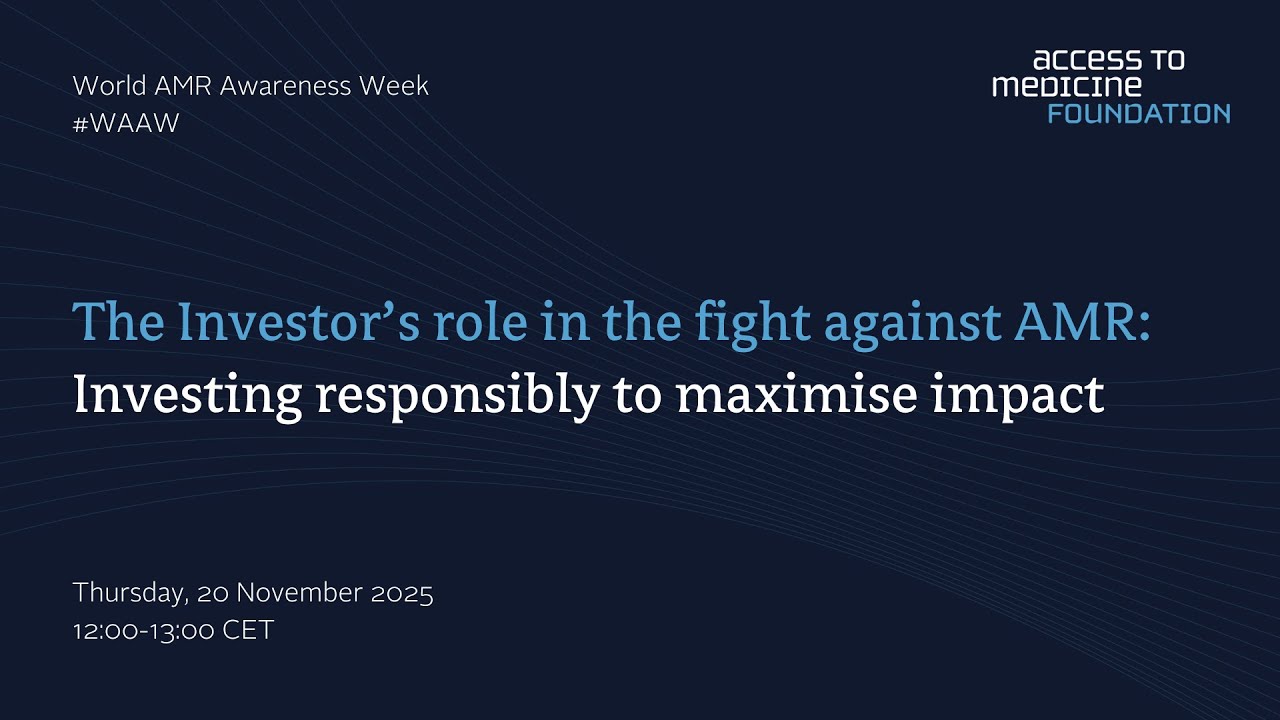 Webinar | The investor’s role in the fight against AMR: Investing responsibly to maximise impact