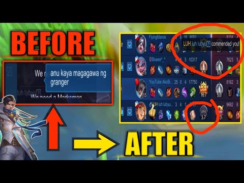 GRANGER USERS, SHOULD TRY THIS ANTI TRASHTALKER  BUILD - TOP GLOBAL GRANGER GAMEPLAY - AkoBida