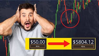 5 SECONDS STRATEGY ON POCKET OPTION I $50 TO $5800 IN 20 MIN