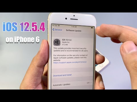 iOS 12.5.4 on iPhone 6 REVIEW