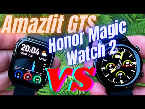 Head To Head Comparison Amazfit GTS vs Honor Magicwatch 2 42mm Review | Battle of The Year