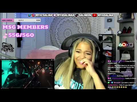 Mya Salina REACTS to RAUD "ZONE" (Official Video)