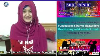Download lagu Sido Rondo (karaoke) Duet Bareng Novie Shoraya mp3
