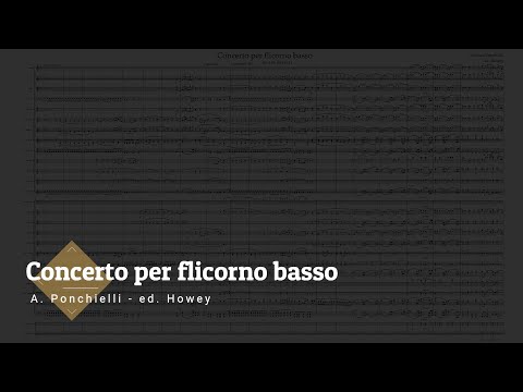Concerto per ficorno basso - A. Ponchielli -