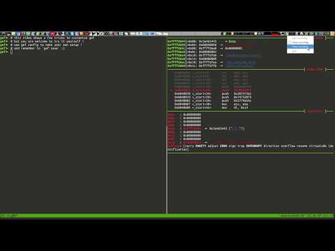 Advanced exploitation with GDB-GEF: Customizing GEF