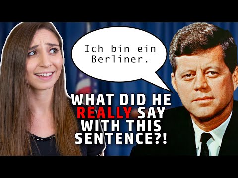 The TRUTH about JFK's "Ich bin ein Berliner" speech | Feli from Germany