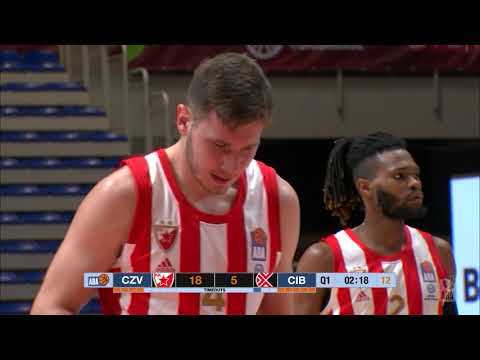 ABA Liga 2020/21, Round 14 match: Crvena zvezda mts - Cibona (16.3.2021)