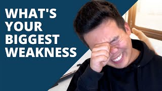 How to answer What are your biggest weaknesses? interview question | Wonsulting