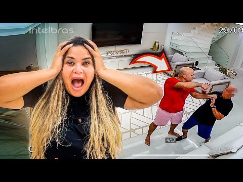 UM ESTRANHO INVADIU NOSSA CASA PARA ROUBAR !! Pegamos ele