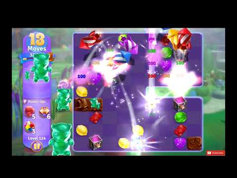Wonka's World of Candy Level 124 NO BOOSTERS - A S GAMING
