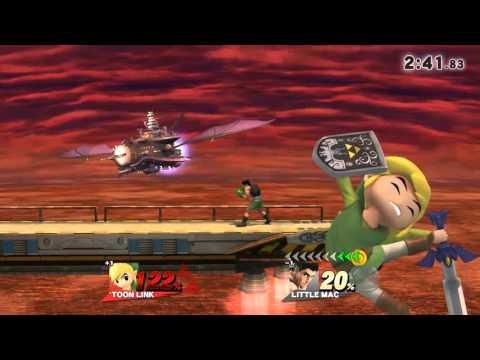 toon link vs little mac