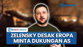 Zelensky Desak Eropa Bangun Pertahanan Anti-Rudal usai Ukraina Diserangan Ratusan Drone Rusia