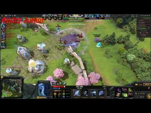 Drow ranger like a god, 30 kill Rampage