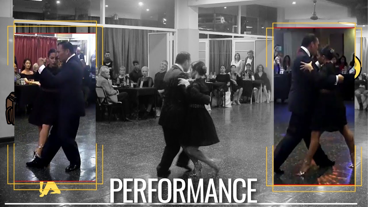 Video thumbnail for Tango Performance Alvaro Salas, Julieta Cappielo, Milonga Gente Amiga Tango Buenos Aires