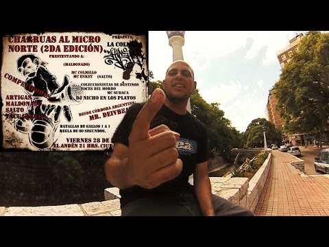 MR DEIVBEAT presenta : CHARRUAS AL MICRO-2da edicion . URUGUAY . 2014