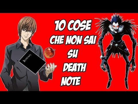 10 COSE CHE NON SAI SU DEATH NOTE