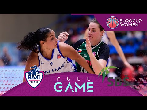 Regular Season | BAXI Ferrol v SBS Ostrava | Full Basketball Game | EuroCup Women 2025-26