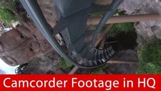 preview picture of video 'Phantasialand - Black Mamba - Onride - Full HD & Nightshot (Camcorder Footage in HQ) [POV]'