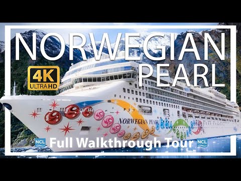 Norwegian Pearl | Passeio completo pelo navio e revisão | Visualização ampla em Ultra HD | Cruzeiros Noruegueses