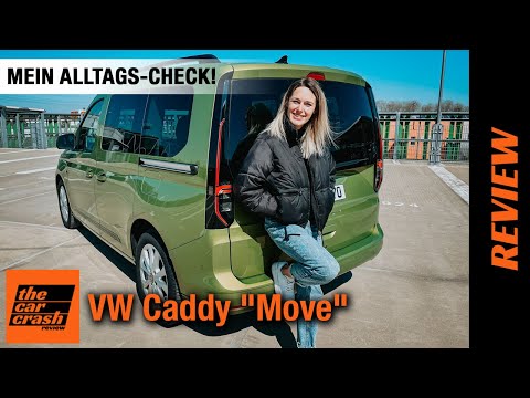 VW Caddy "Move" (2021) Mein Alltags-Check ✔️ Fahrbericht | Review | Test | Verbrauch | DSG | Motoren
