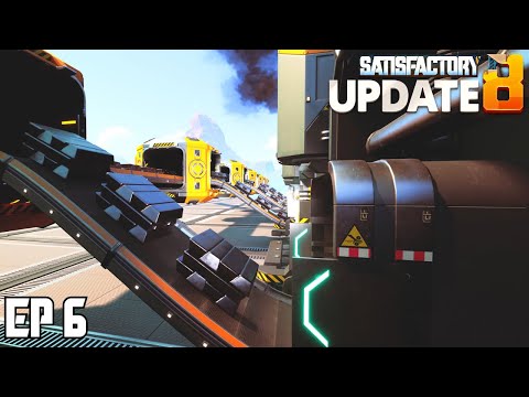 Automating Steel! | Satisfactory U8 - Ep 6