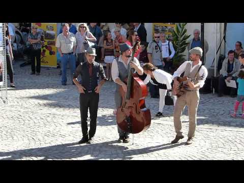 Les Frelots animant les 130 ans de Soléa à Mulhouse. Extraits de la journée.