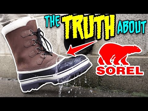 Why is There No Positive Reviews of Sorel Caribou Boot? (CUT IN HALF)
