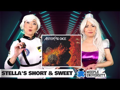 Asteroid Dice ☄️? - Squishy rolling throwing dice, a party game!??