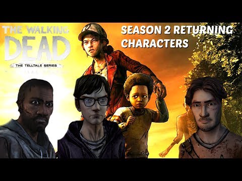 The Walking Dead:Season 4: "The Final Season" Returning Characters -  Top 5 walking dead game s2