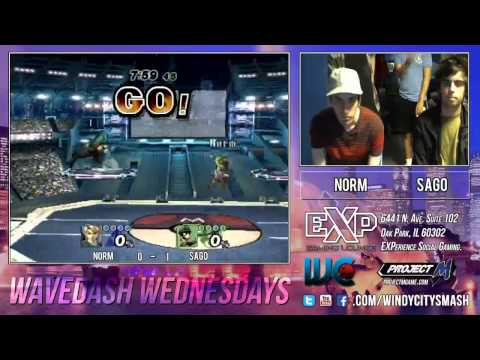 WDW 5/28/14 - Sago (Luigi) vs. Norm (Kirby/Link) PM Singles Bracket
