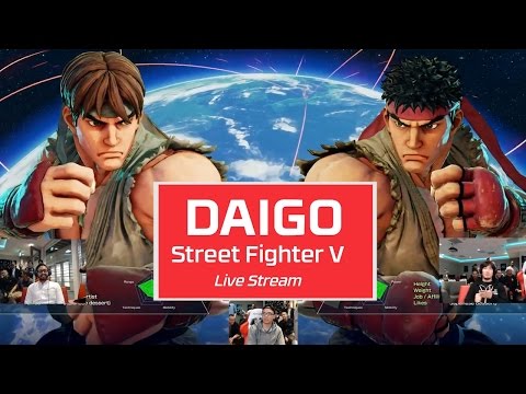 HyperX Live Stream: Daigo vs HyperX playing Street Fighter V on PS4