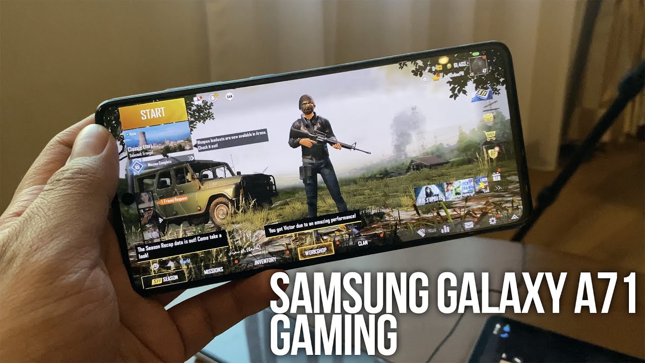 Samsung Galaxy A71 Gaming Review (PUBG Mobile, Call of Duty Mobile, Black Desert Mobile, & NBA 2K20)